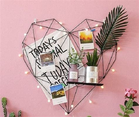 Awestuffs Metal Wall Hanging Mesh Photo Grid (50 x 50 cm, Black ...