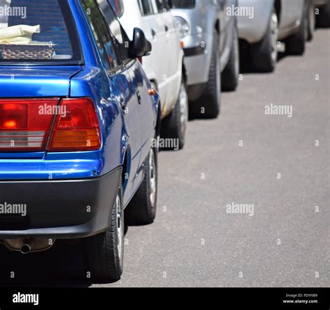 Cars in the parking lot Stock Photo - Alamy