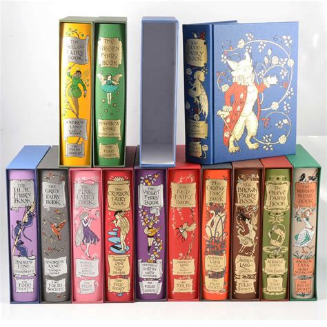 Lot 17 - Andrew Lang, thirteen fairy books, Folio