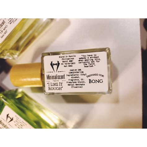 I LIKE IT ROUGH MinimaliScent Fragrances Inspired by F*U*K*NG FABULOUS ...