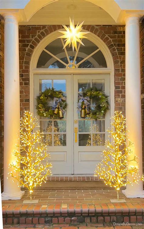 Simple Outdoor Christmas Decor Ideas 53 Best Outdoor Christmas