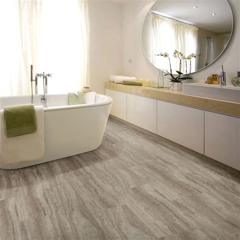 Natural Sand effect Waterproof Luxury vinyl click flooring Sample ...