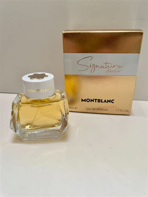 Mont Blanc Signature Absolue 1.7 oz / 50 ml Eau De parfum New In ...