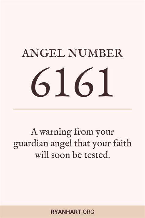 3 Powerful Meanings of Angel Number 6161 | Angel number meanings, Meant ...
