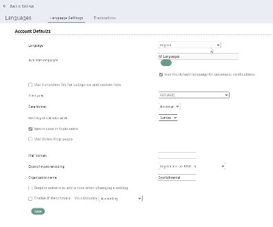 Language Preferences Setting 的图像结果