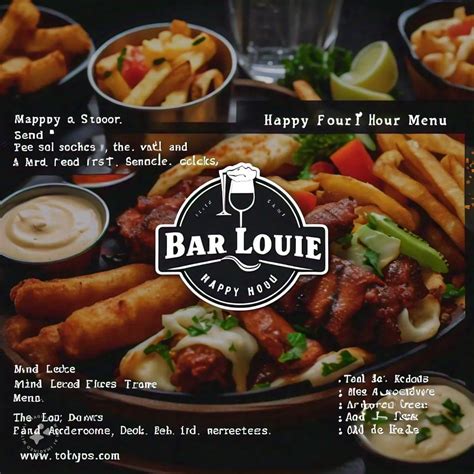 Bar Louie Happy Hour Menu Prices [2025 Updated List]