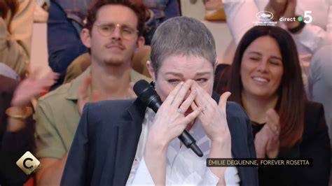 "Ce qui se passe 25 ans plus tard…" : Émilie Dequenne en rémission d’un cancer, elle fond en ...