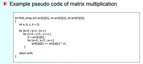 Array Output in Matrix Form 的图像结果