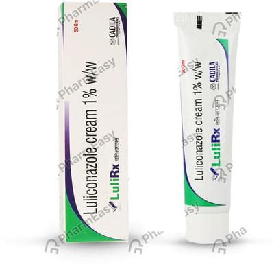 Lulirx 1 %W/W Cream (50): Uses, Side Effects, Price & Dosage | PharmEasy