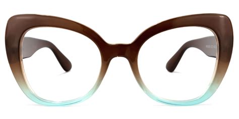 Quanita Cateye Brown Glasses | Zeelool Glasses