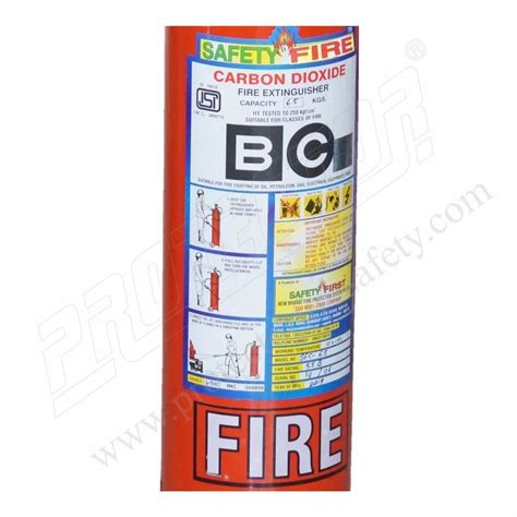 Co2 Fire Extinguisher - Kanex Co2 Type 4 5 Kg Fire Extinguisher Trader ...