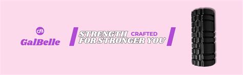 GalBelle Foam Roller for Exercise | 33 cms | For Deep Tissue Massage ...