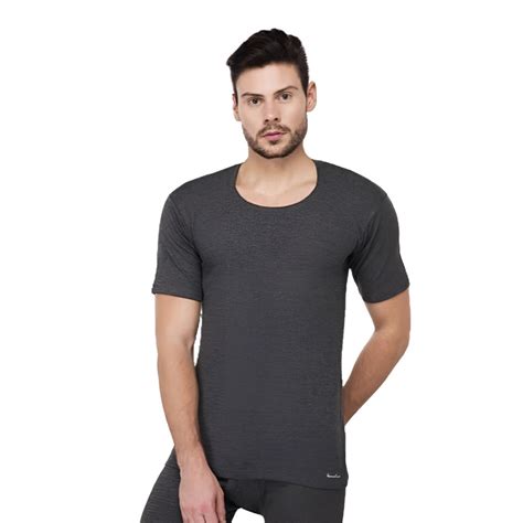 Warmline Wool Blend Men Round HS Neck Vest