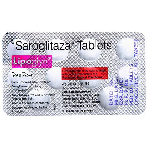 Lipaglyn Tablet | Uses, Side Effects, Price | Apollo Pharmacy