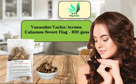 Buy BSD Organics Vasambu/Acrous Calamus/Sweet Flag - 100 gms Online at ...