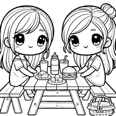 43 Kolorowanki BFF pdf - Zbyt słodkie dla najlepszych przyjaciół