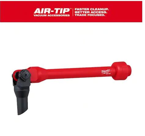 Milwaukee AIR-TIP 1-1/4 in. - 2-1/2 in. Pivoting Extension Wand Wet/Dry ...