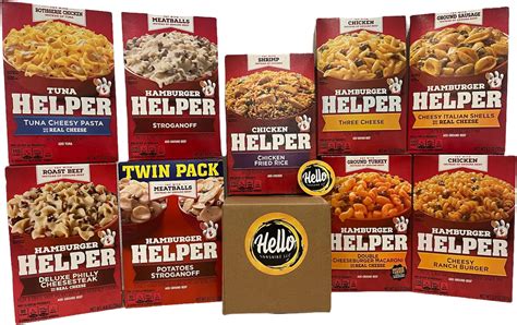 Amazon.com : Hamburger Helper, Cheesy Enchilada, 7.5 oz box : Grocery ...