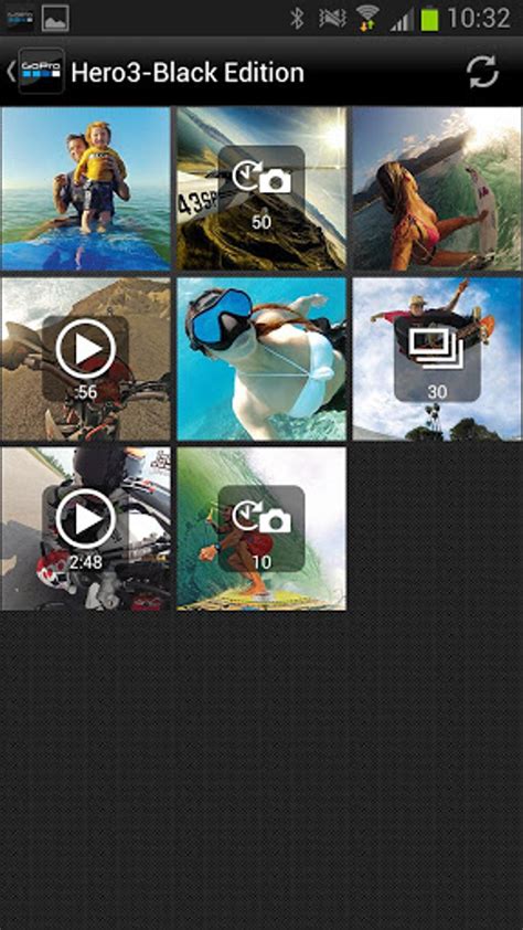 GoPro App Android 的图像结果