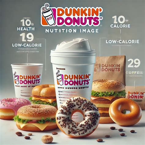 Dunkin Donuts Nutrition Facts – Calories, Ingredients & Health Info