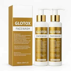 GLOTOX Skin Brightening Face Wash with Glutathione, Kojic Acid, Vitamin ...