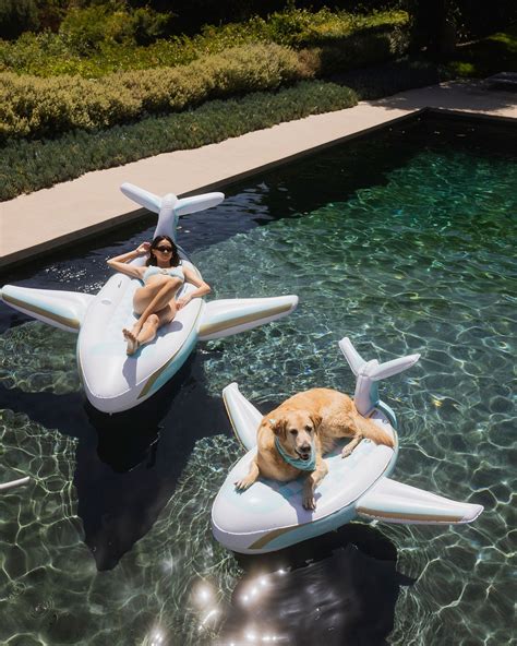 Dog Pool Float, Private Jet Plane - FUNBOY