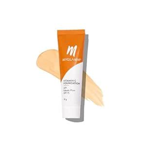 Buy MyGlamm Vitamin C Matte Cream Foundation For All Skin Types - Oat ...