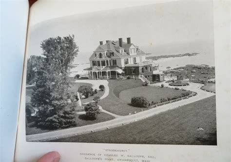 Lynn Swampscott Marblehead Neck Mass. Mansions 1889 North Shore Mass ...