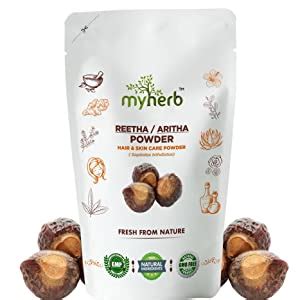MYHERB Natural 100% Pure Organic Double Filtered Aritha/Reetha ...