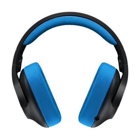 Logitech G233 Prodigy Wired Gaming Headset - BLACK/CYAN - 3.5 MM