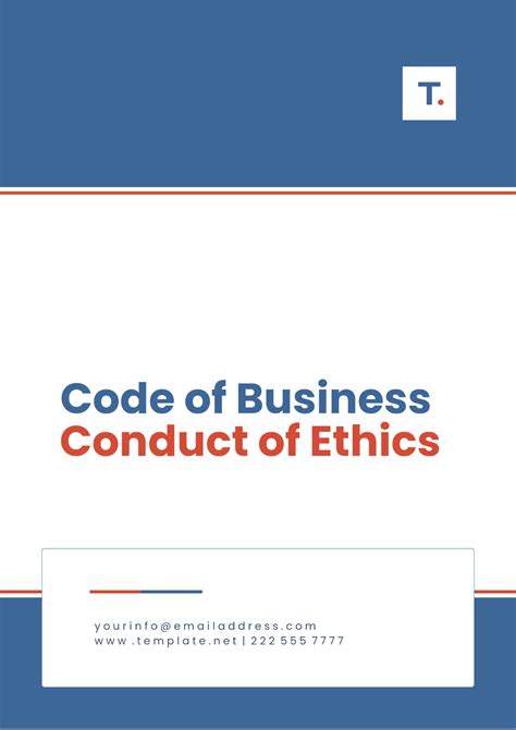Code of Conduct Template Examples 的图像结果