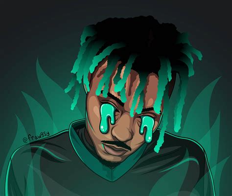 [100+] Juice Wrld Anime Billeder | Wallpapers.com