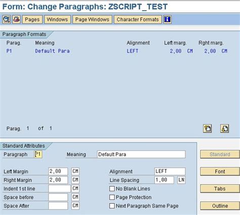 How to Create a Window in SAP Script 的图像结果