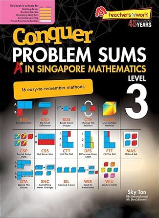 Buy Conquer PROBLEM SUMS A* IN SINGAPORE MATHEMATICS LEVEL 3 Book ...