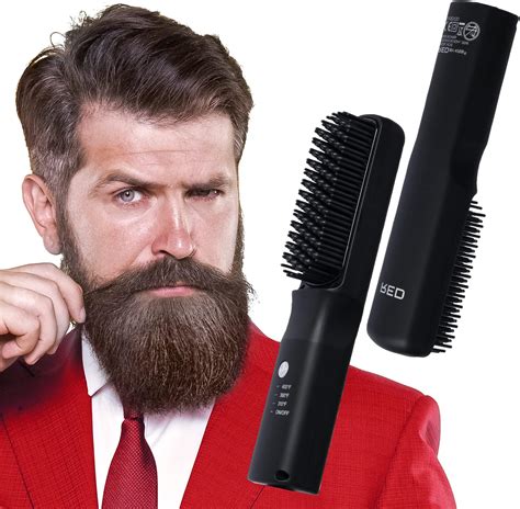 Amazon.com : Beard Straightener Comb for Men,Hair Hot Comb,Quick ...