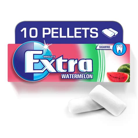 Wrigley's Extra Watermelon Gum 10pcs Online at Best Price | Gums | Lulu ...
