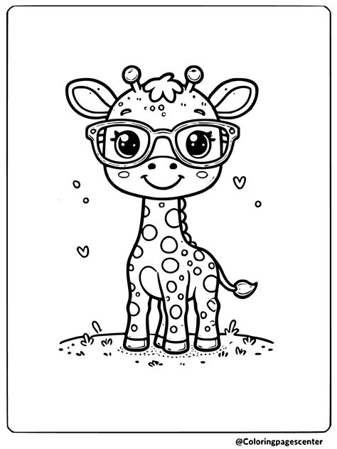 30 Free Printable Giraffe Coloring Pages