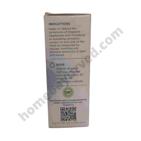 Noble - Migranol (Migraine Drops)