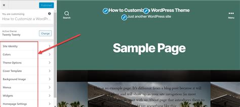Image result for WordPress Customize Theme Edits Tutorial