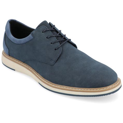 Vance Co. Hodges Plain Toe Hybrid Dress Shoe in Blue for Men | Lyst