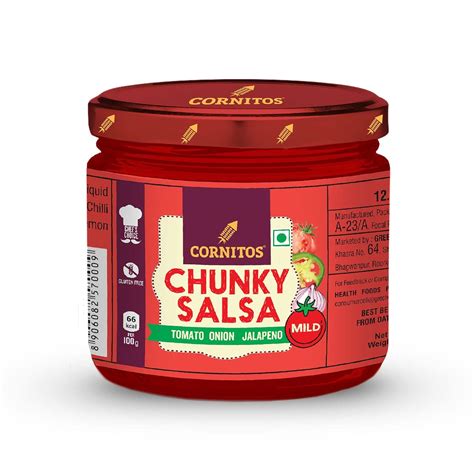 Cornitos Mild Chunky Salsa, 330g : Amazon.in: Grocery & Gourmet Foods