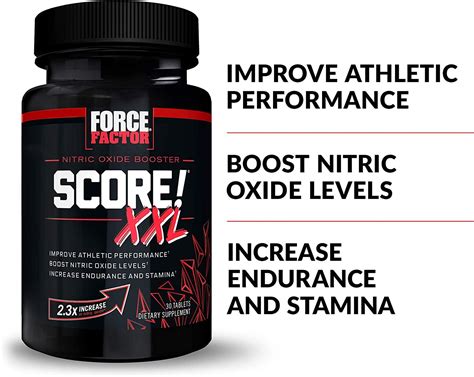 Force Factor Score! XXL Male Enhancement Pills - 30 Tablets for Strength & Stamina | Buy Now ...