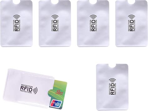 Rfid Sleeve, Rfid Card Sleeve, 10 Pcs Rfid Blocking Sleeves, Credit ...