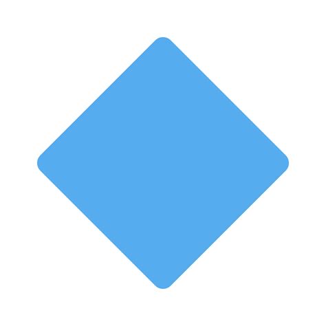 🔷 Large Blue Diamond Emoji - What Emoji 🧐