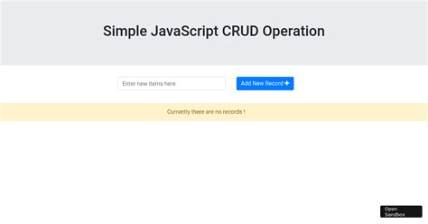 Image result for Crud Operation in JavaScript