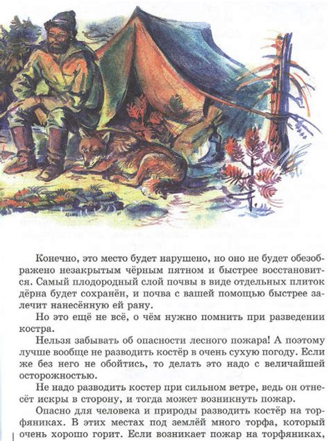 Рассказ "Горит костер" из книги "Великан на поляне": о чем, где читать?