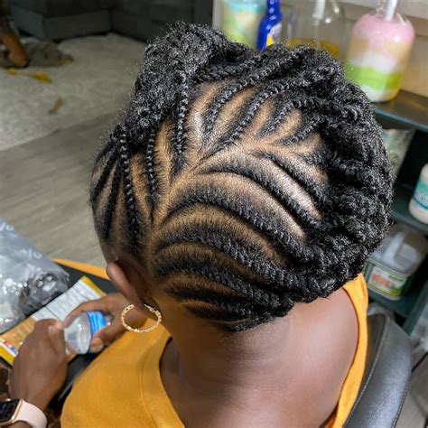 Flat Twist Hairstyle