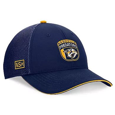 Men's Fanatics Navy Nashville Predators 2024 NHL Draft On Stage Trucker ...