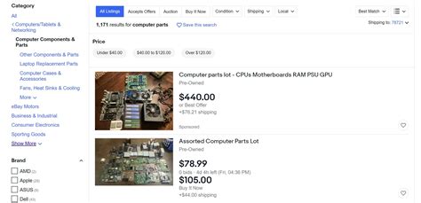 Used Computer Parts Store 的图像结果