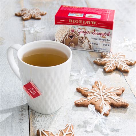 Here’s Why Drinking Bigelow Ginger Snappish Herbal Tea With Lemon Is A ...